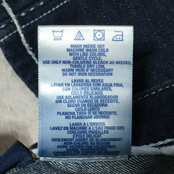 COOGI Limited Edition White Leather Trim Dark Rinse Indigo Denim Jeans Boys 18m - Picture 13 of 16